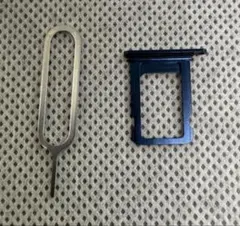 iPhone12mini用（ブルー・青）　SIMトレイ・SIMトレー