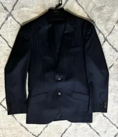 訳あり美品！SALEセールDORMEUIL メンズスーツセットアップネイビー