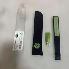 うたプリ　愛島セシル 扇子 KM☆UP 雪月花