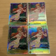 ナミ sr 4枚 エッグヘッド 黄色 op08-106