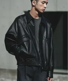 WYM ARTIFICIAL GRAIN FLIGHT BLOUSON