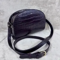 極美品　A.P.C アーペーセー　ハーフムーン　ショルダーバッグ　ダークブラウン