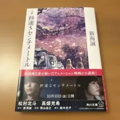 小説 秒速5センチメートル