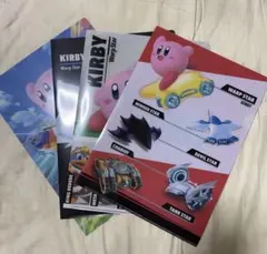 カービィ ワープスター クリアファイル 4枚セット