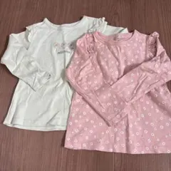 petit main 長袖カットソー 2枚セット
