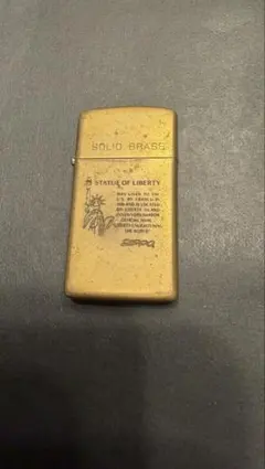 1991年製 ZIPPO ベネチアン 真鍮無垢 ソリッドブラス 火花OK - メルカリ