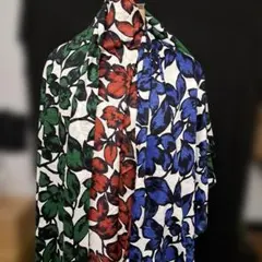 花柄と水玉模様のニット生地セット合計約26m. G