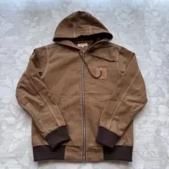 トミー TOMMY ワークテイスト フルジップパーカー M キャンバス