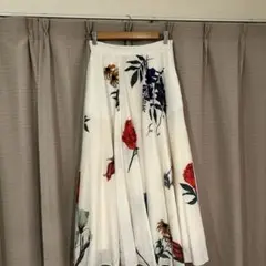 AMERI アメリヴィンテージ 刺繍入りロングスカート - メルカリ