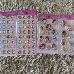 ディズニープリンセス　カプセルシール　ストーンシール