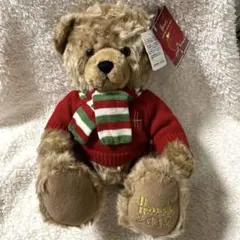 ⭐️ Harrods ハロッズ イヤーベア 2010年 テディベア タグ付のサムネイル
