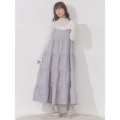 ティアードキャミワンピース