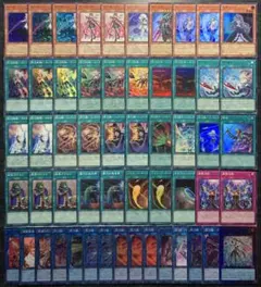 閃刀姫デッキ高レアリティ 引退品 遊戯王 本格構築【閃刀姫】デッキ メイン＆EX15枚＆三重スリーブ