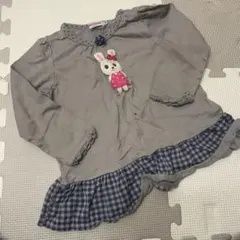 ミキハウス　うさこ　シャツ