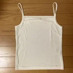 NATURAL BEAUTY BASIC ホワイト キャミソール Mのサムネイル