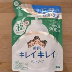 ライオン キレイキレイ 薬用ハンドソープ 液体 つめかえ用 200mlのサムネイル
