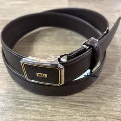 DAKS ブラウンレザーベルト　バックル式　Lサイズ　新品　未使用　タグ付き