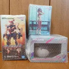 限械突破 ジークアクス & マチュ & ハロ ヘッド型スピーカー　3点セット