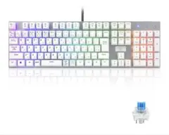 【日本語配列】e元素メカニカル式ゲーミングキーボード 赤軸・青軸を採用