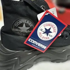 CONVERSE ALL STAR CITY HI ブラック　厚底25㎝