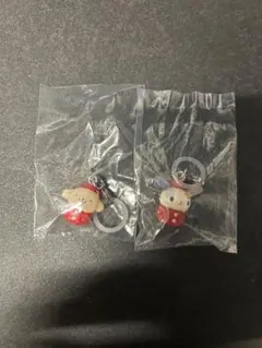 サンリオ　いちごめじるしアクセサリー　ウサハナとポムポムプリン2個セット