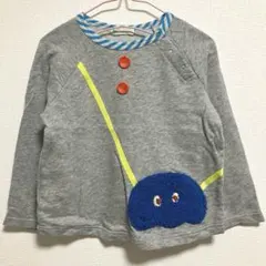 ベイビーチアー　おばけポシェカットソー　100