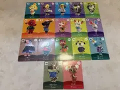 どうぶつの森 amiiboカード 17枚まとめ売り