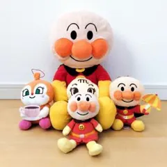 【アンパンマン】ぬいぐるみ4点セット【プライズ品】