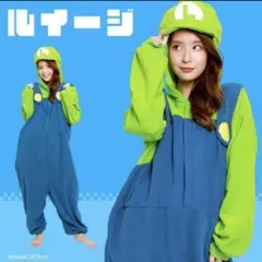 BANDAI 任天堂 【公式】ルイージ 着ぐるみ Mサイズ コスプレ衣装