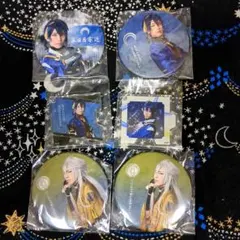 ミュージカル刀剣乱舞 三日月宗近 小狐丸 缶バッジ