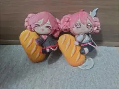 重音テト　フランスパンぬいぐるみ 　全2種セット