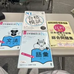日本語能力試験 N1 対策参考書 4冊セット