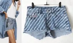 ディーゼル DIESEL デニムショートパンツ レディース