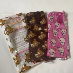 新品　リラックマ マイクロファイバー吸水ポーチ