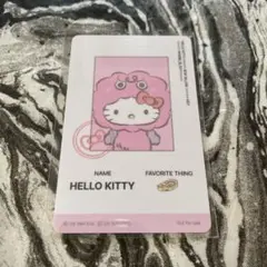 SHINee キー キティコラボ POPUP グッズ　Tシャツ トレカ付き　白 SHINee キー キティコラボ POPUP グッズ Tシャツ トレカ付き 白