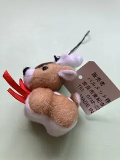 奈良の鹿 ぬいぐるみマスコット ストラップ