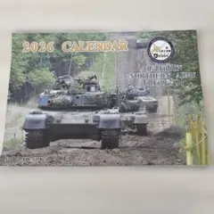 ミリタリー 陸自 陸上自衛隊 2026カレンダーのサムネイル
