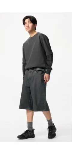 UNIQLO ジョーツ　DARK GRAY Lサイズ
