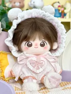 20cm ぬい服　レースニット