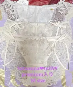 tutuanna❤︎新品　上品な紐ショーツset Msize