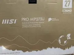 未使用品 MSI PRO MP2730GW E2 27インチディスプレイ - メルカリ