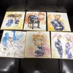 名探偵コナン　ミニ色紙　6枚セット