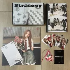 TWICE ‘Strategy’ 通常盤 ツウィ 封入コンプセット 特典トレカ付