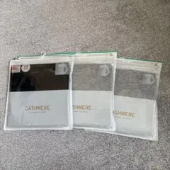 UNIQLO極暖ヒートテック　カシミヤブレンドクルーネックT(長袖)XL３セット