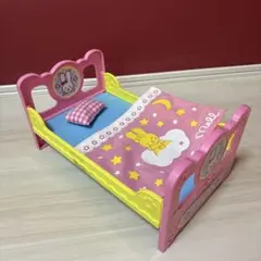 メルちゃん おままごと用ベッド ウサギ柄