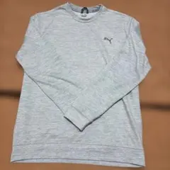 美品！PUMA 長袖シャツ グレー サイズXLのサムネイル