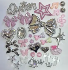 No.824 デコレーションパーツ　デコパーツ　まとめ売り