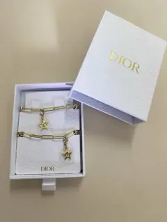 【未使用】Dior 星型とロゴチャーム ストラップ ノベルティ