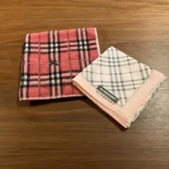 Burberryハンドタオル、ハンカチセット新品未使用
