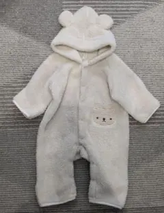 ELFINDOLL 西松屋 ボア カバーオール 50〜70cm くま アウター